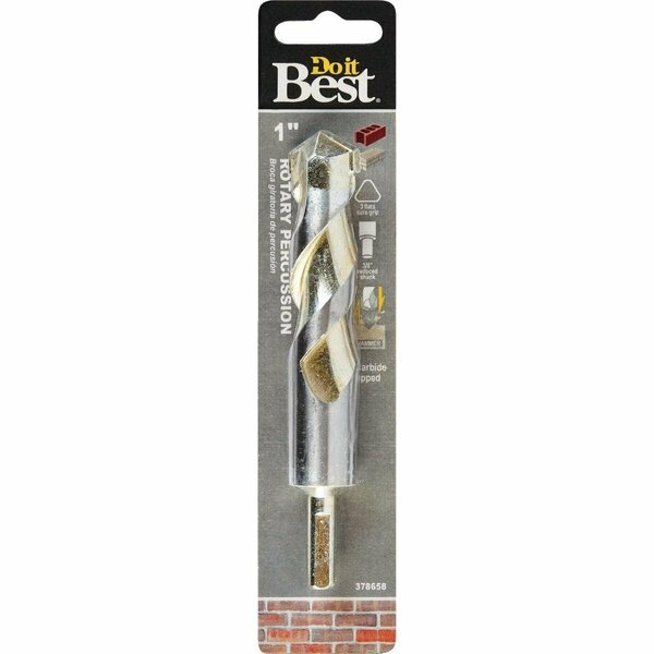 All-Source 1 In. x 6 In. Rotary Percussion Masonry Drill Bit 205911DB